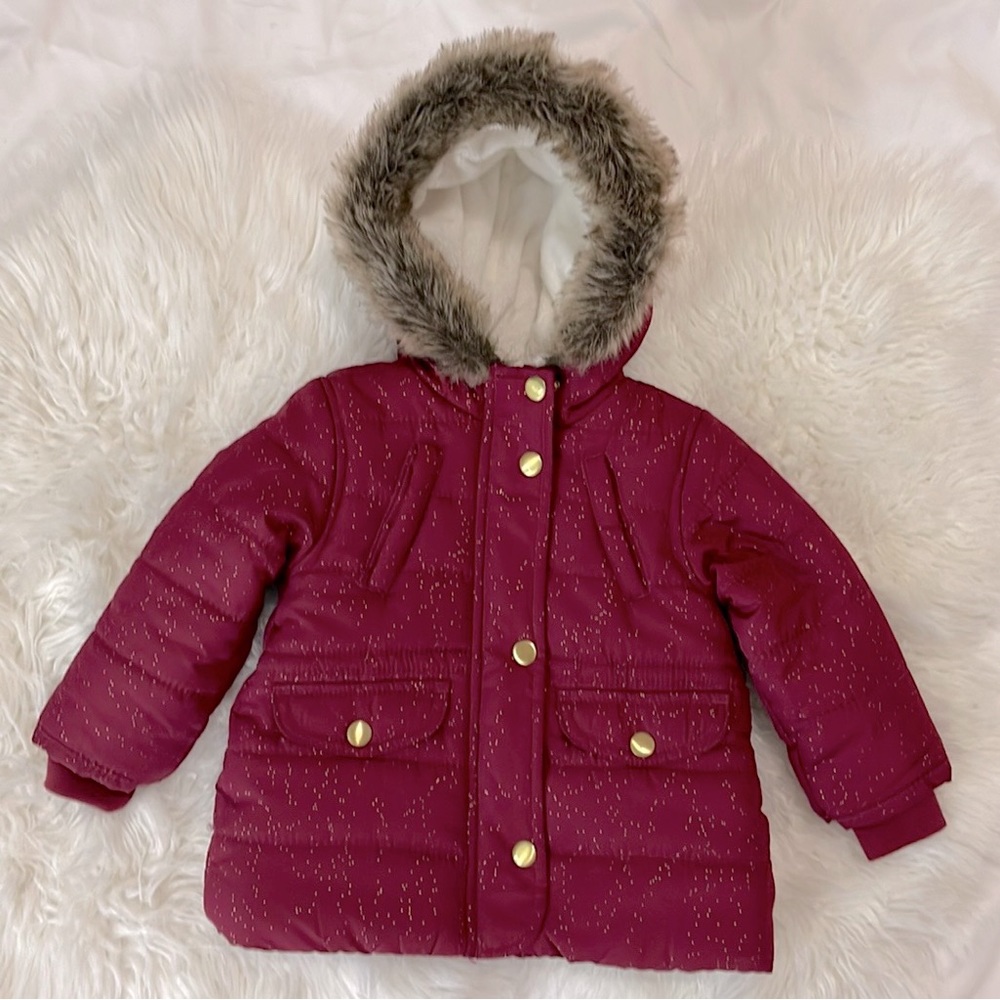 Carter’s Burgundy Kids Winter Jacket